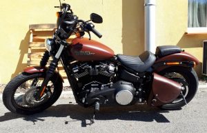 Sacoches Myleatherbikes Softail Streetbob Low rider (5)